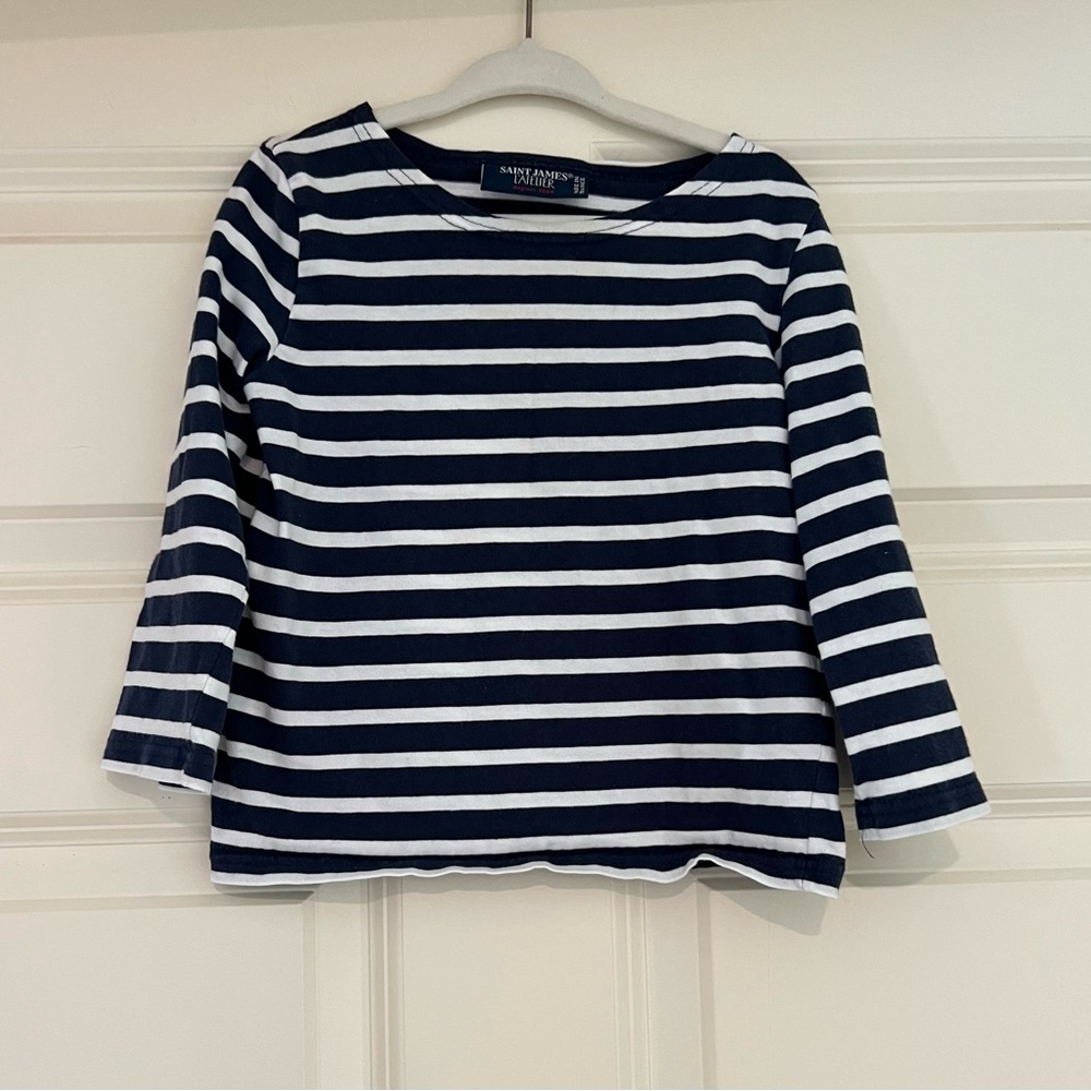 ❤️ Blogger’s Favorite Saint James Kids Minquiers Mod E Authentic Breton Shirt